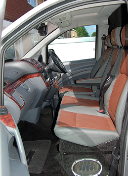 Mercedes Vito Custom Leather Seats